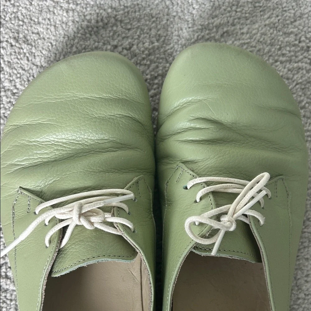 Women's Matcha Barefoot Origo Leather Shoes